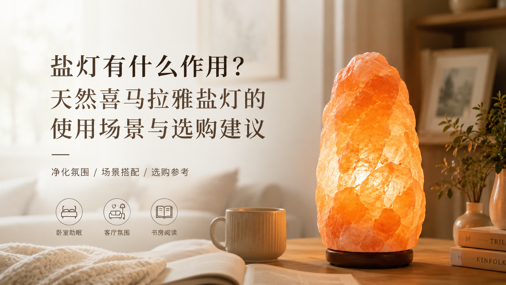盐灯有什么作用?天然喜马拉雅盐灯的使用场景与选购建议